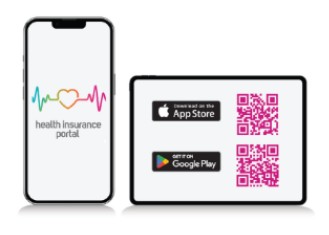 aplicación móvil Health Insurance Portal